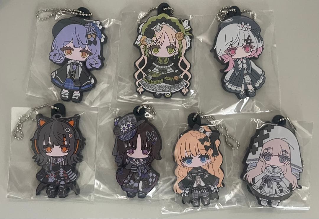 魔法少女ノ魔女裁判 ラバーキーホルダーvol1 コンプリート - メルカリ