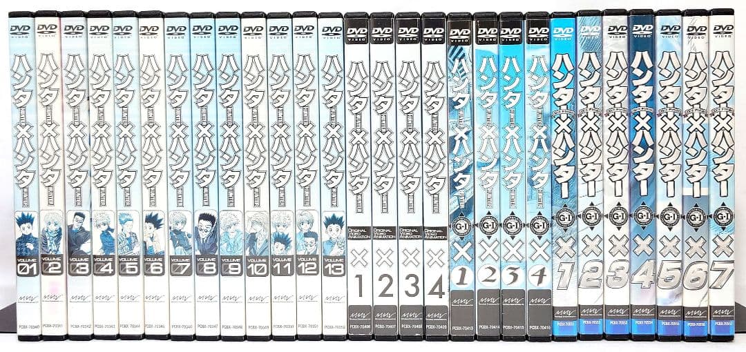 HUNTER×HUNTER/ハンターハンター(旧・1999年版【DVD】全28巻 Amazon.co.jp: HUNTER×HUNTER ハンターXハンター 1999年版 TV 全13巻 +