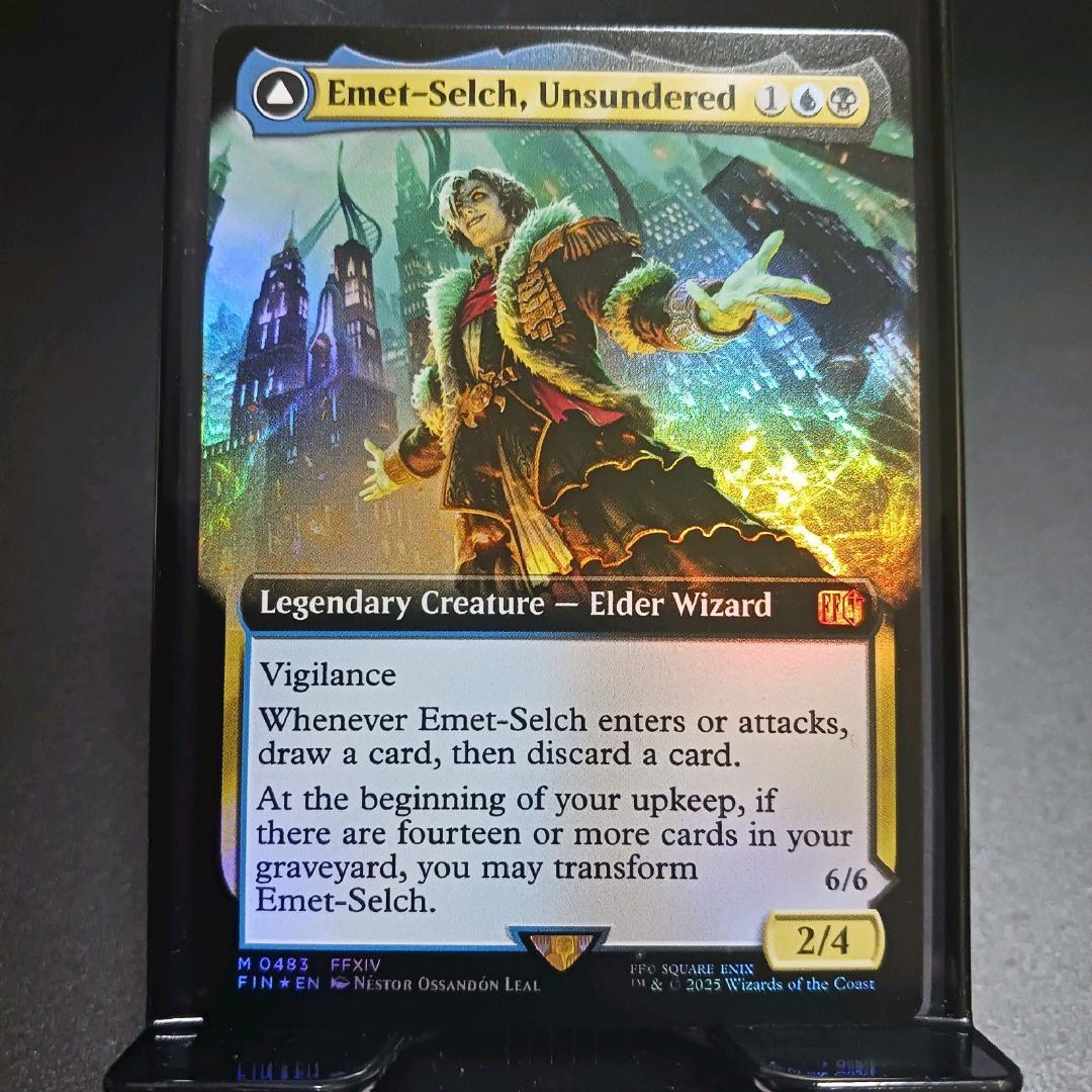 MTG FF オリジナル、アシエン・エメトセルク 英語 拡張foil - メルカリ