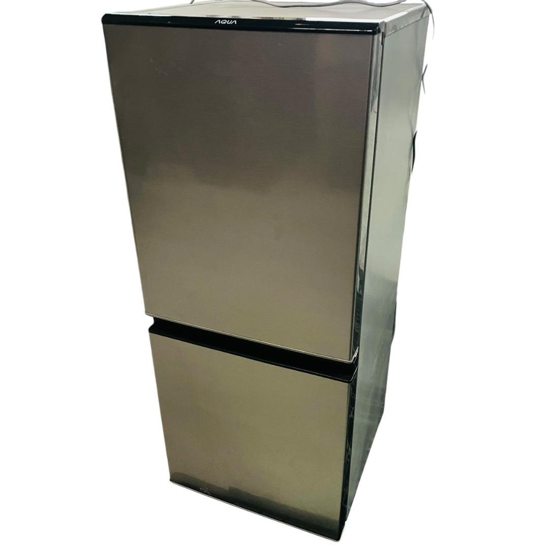特価AQUA 冷凍冷蔵庫126L横縞模様省エネ設計自動霜取り機能 2022年製 AQUA、インバーター搭載で省エネ設計の362L/262L冷凍冷蔵庫「FREEZIA＋