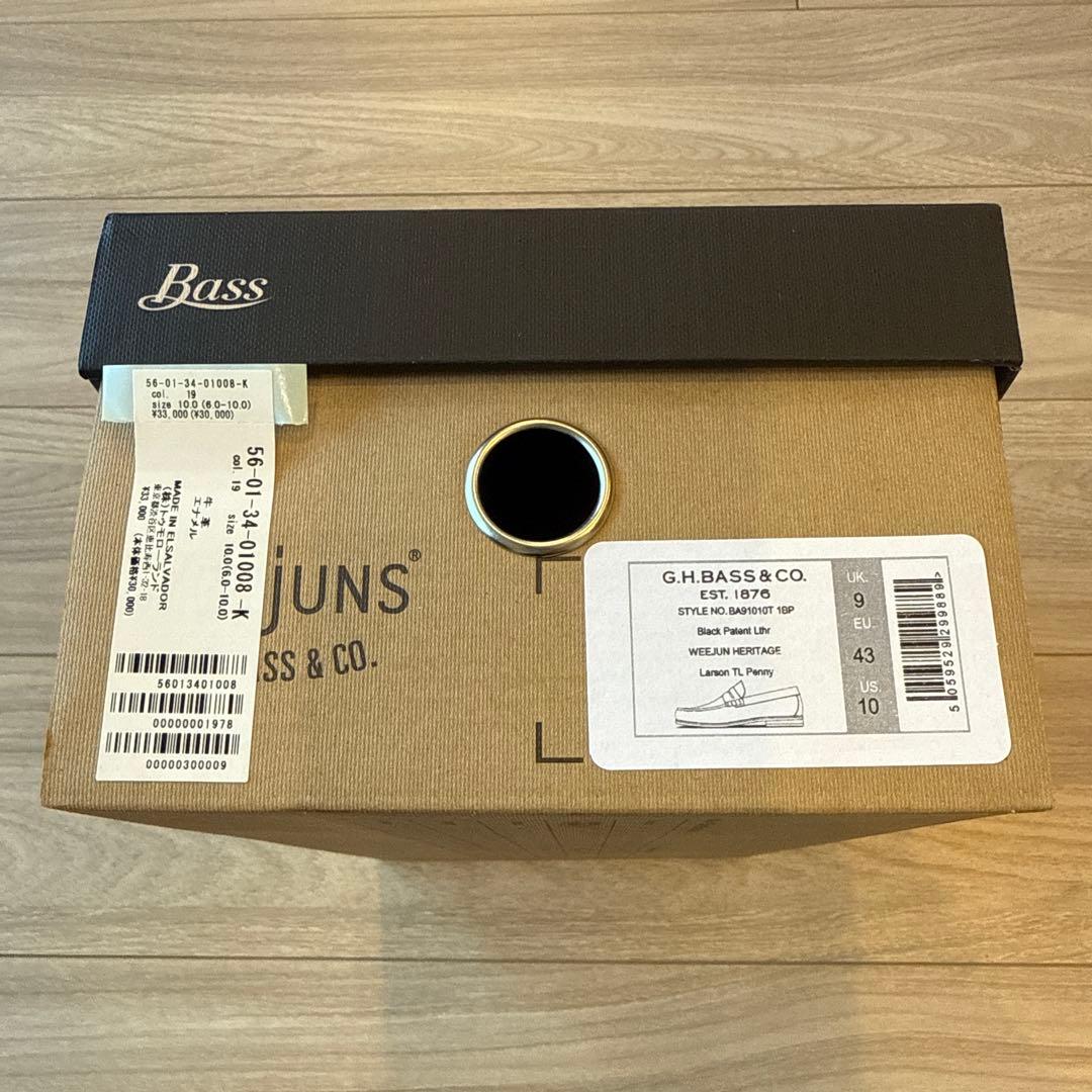 【新品】G.H.BASS weejuns ローファー US10 28cm
