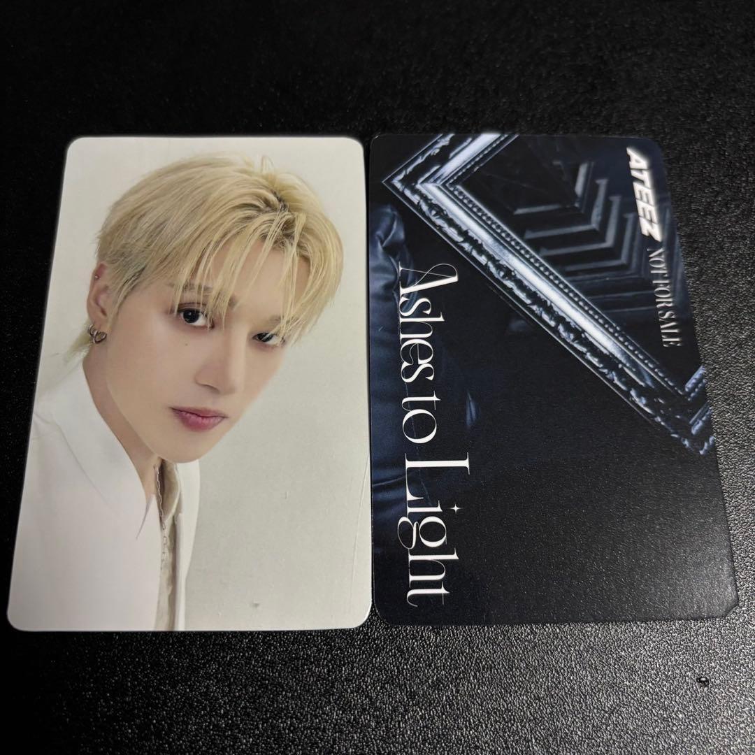 ATEEZ ウヨン Ashes to Light HMV ラキロト トレカ - メルカリ