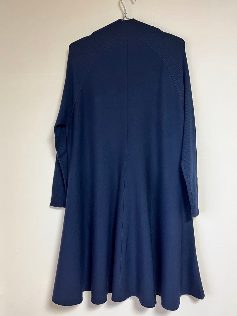 BALLSEY バウンスムース フレアワンピース ネイビー36