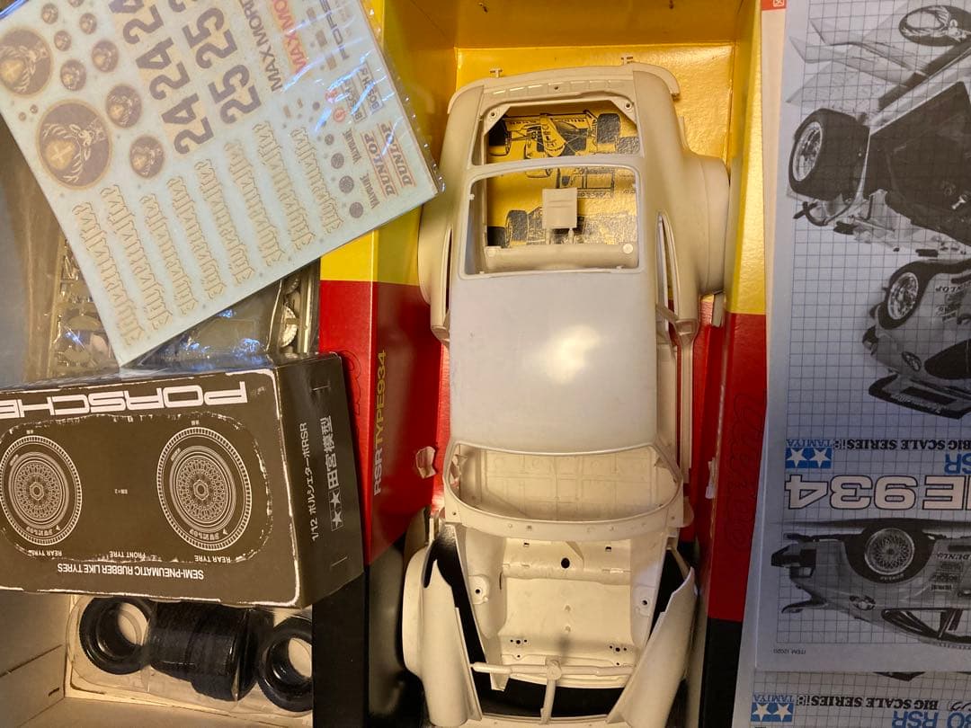 タミヤ ポルシェターボ RSR934 1/12 ダンロップタイヤ刻印あり - メルカリ