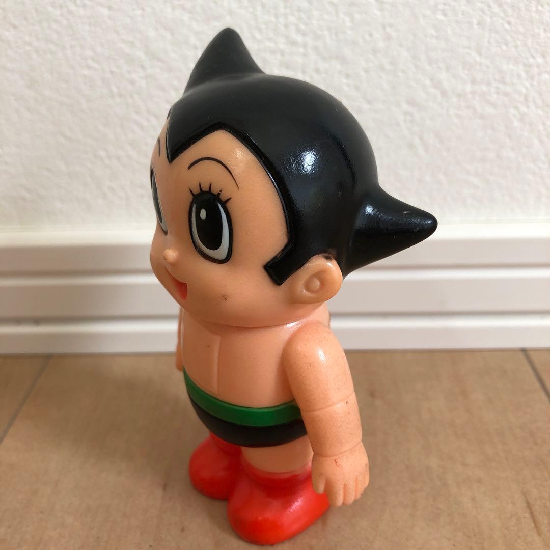 鉄腕アトム フィギュア 非売品 ソフビ 貯金箱 北海道銀行 - メルカリ