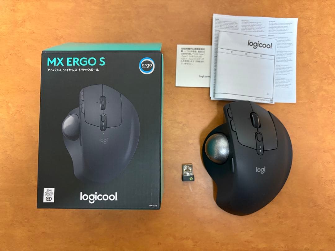 logicool MX ERGO S トラックボール MX Ergo S - ワイヤレス トラックボールマウス |ロジクール