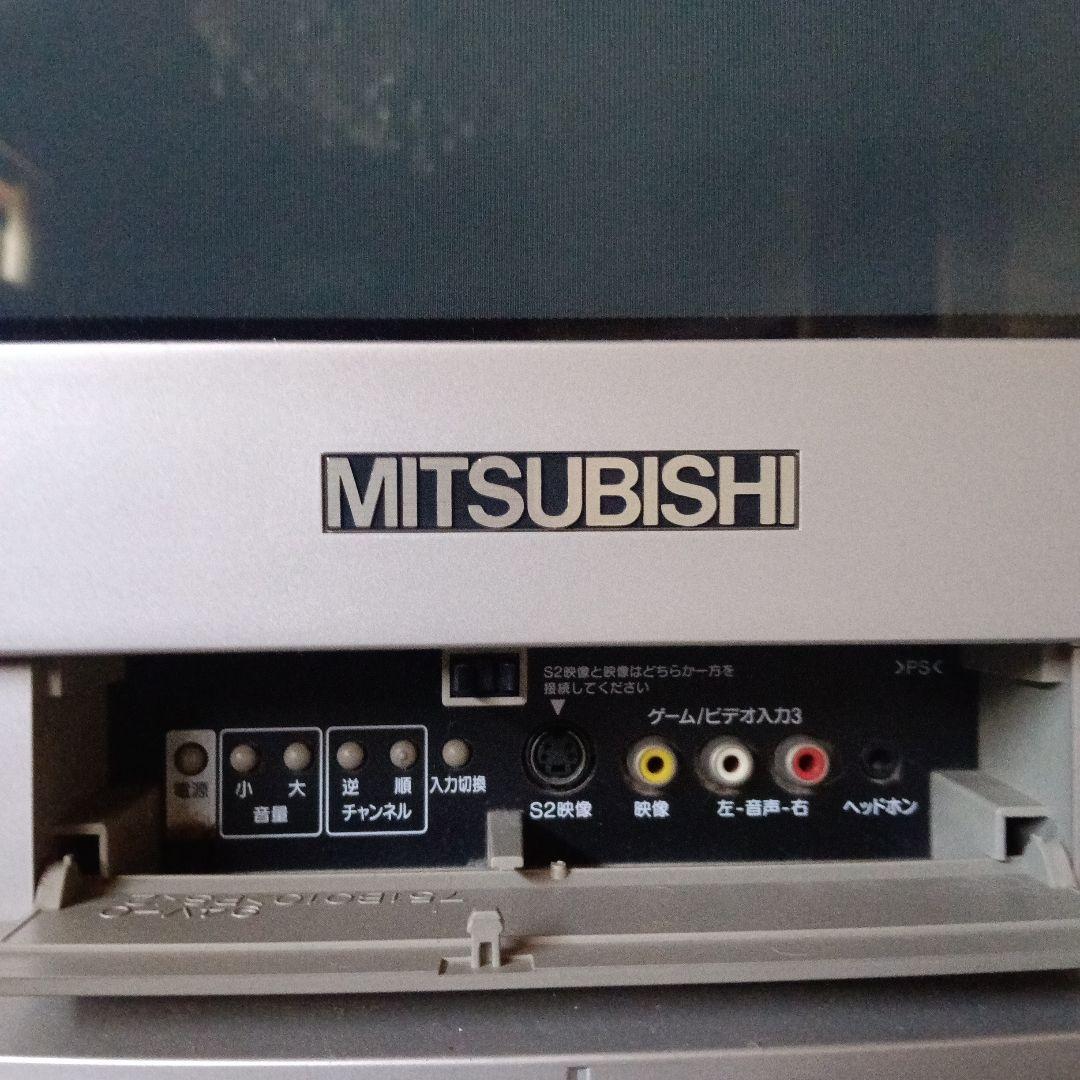 MITSUBISHI ブラウン管テレビ 28インチS2映像対応 - メルカリ