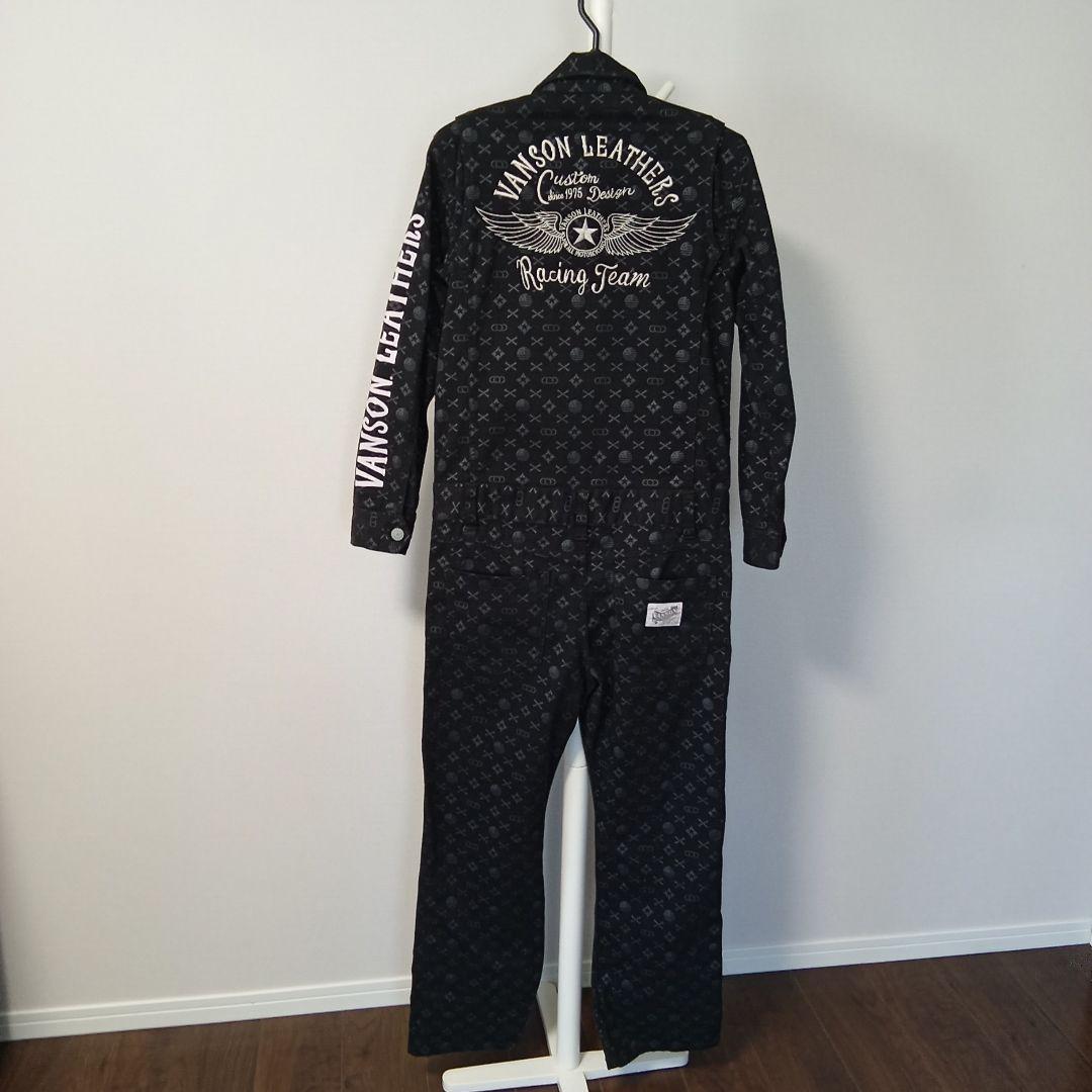 希少] VANSONモノグラム オーバーオール つなぎ オ－ルインワン - メルカリ
