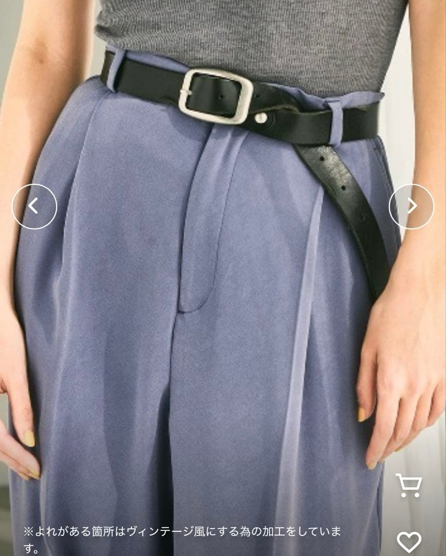 小物 Vintage Leather Belt todayful TODAYFUL(トゥデイフル) / Life's online store（ライフズ） / Vintage