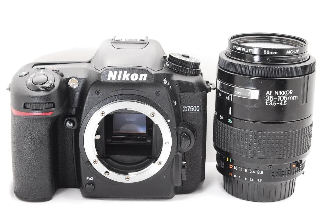 Nikon D7500 シングルレンズセット 一眼レフカメラ 近～中望遠レンズ