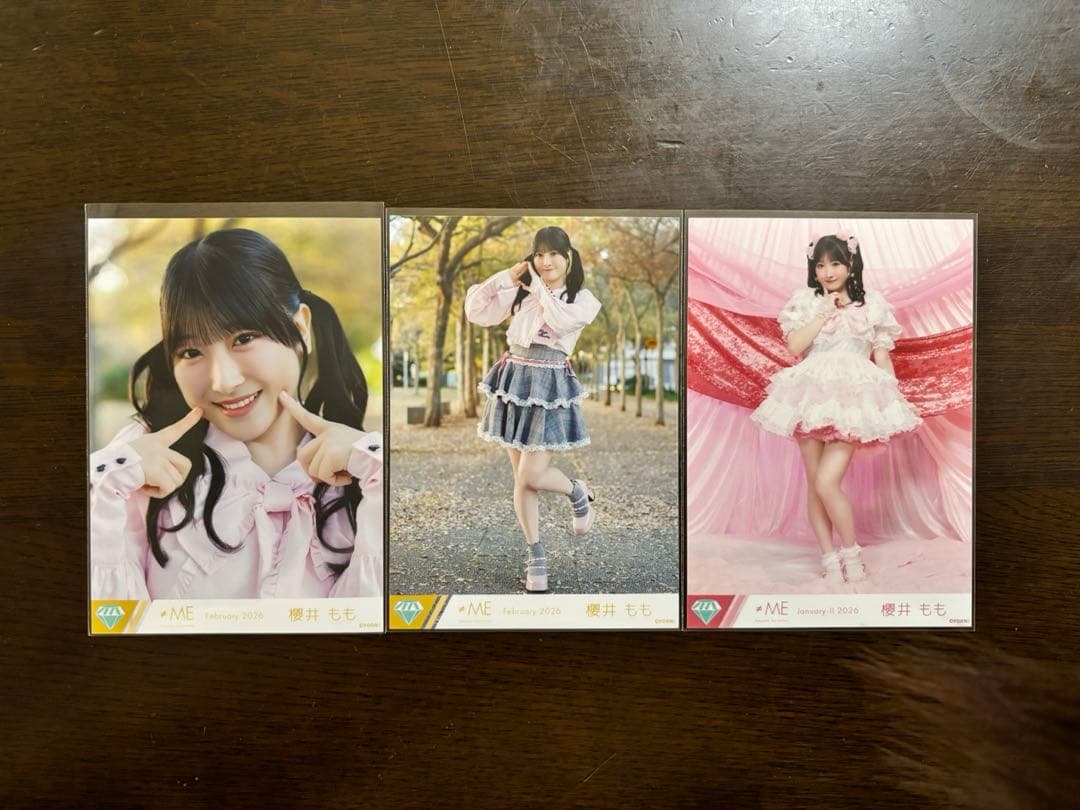 櫻井もも ノイミー ≠ME 生写真 きゅんかわ人生 ももきゅん難あり