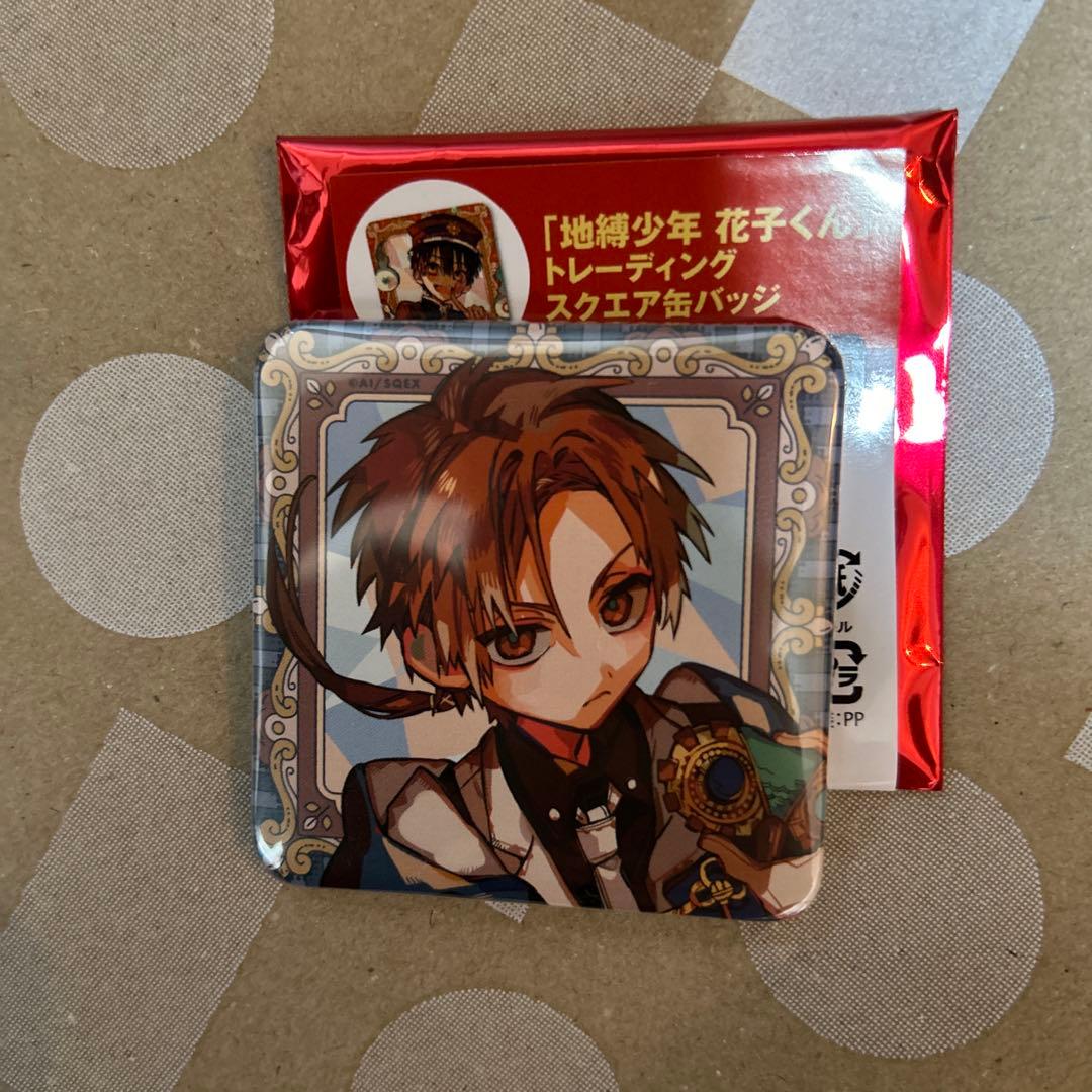 九*曜様 地縛少年花子くん ミュージアム 原作 スクエア缶バッチ 蒼井茜