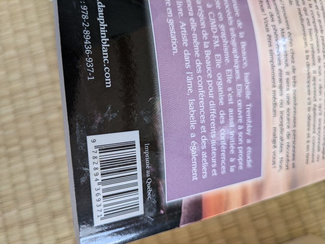 フランス語の本6冊セット、テーマ→精神性、心霊術、臨死体験、死後の世界、霊媒