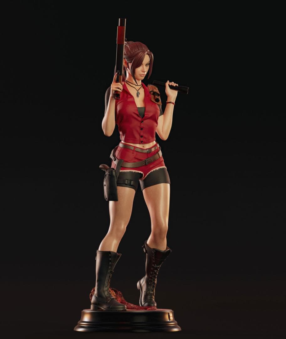 1/4　未塗装 未組立　フィギュア　ガレージキット 　RE