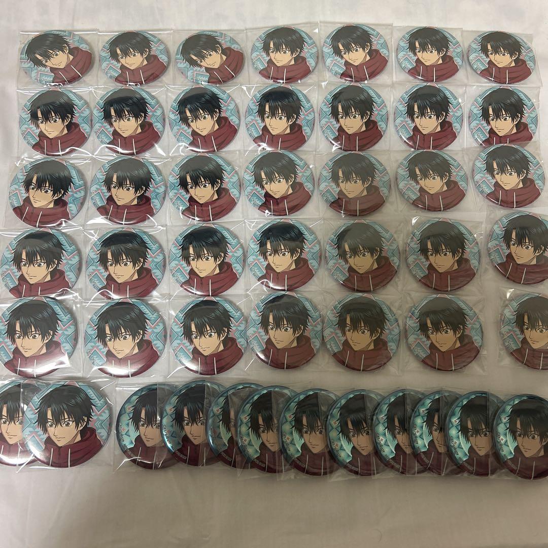 新テニスの王子様　越前リョーマ　缶バッジ　Camping ソル・インターナショナル：新商品情報が到着！【Campingシリーズ