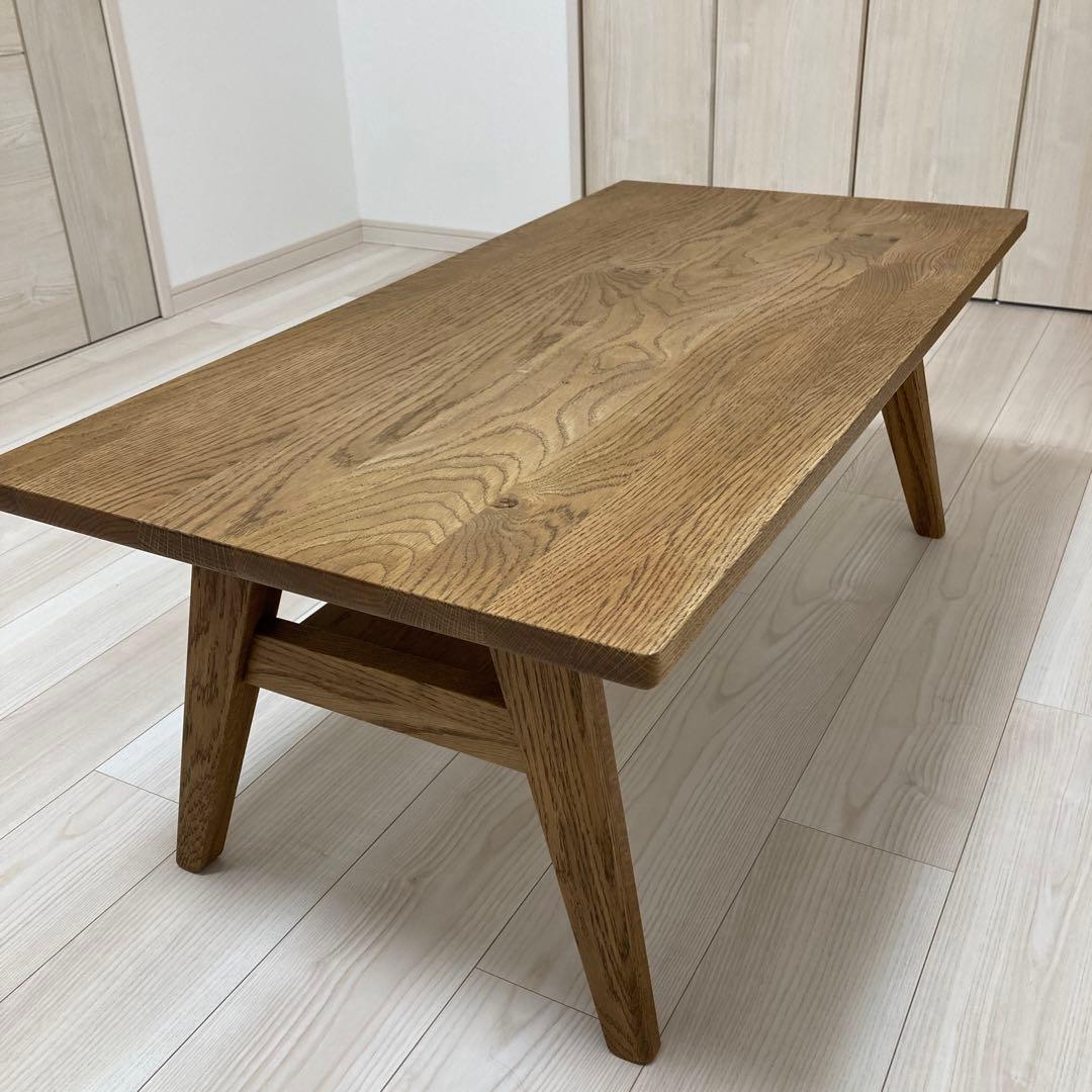 unico ウニコ ADDAY（アディ）ローテーブル 100×50 - メルカリ