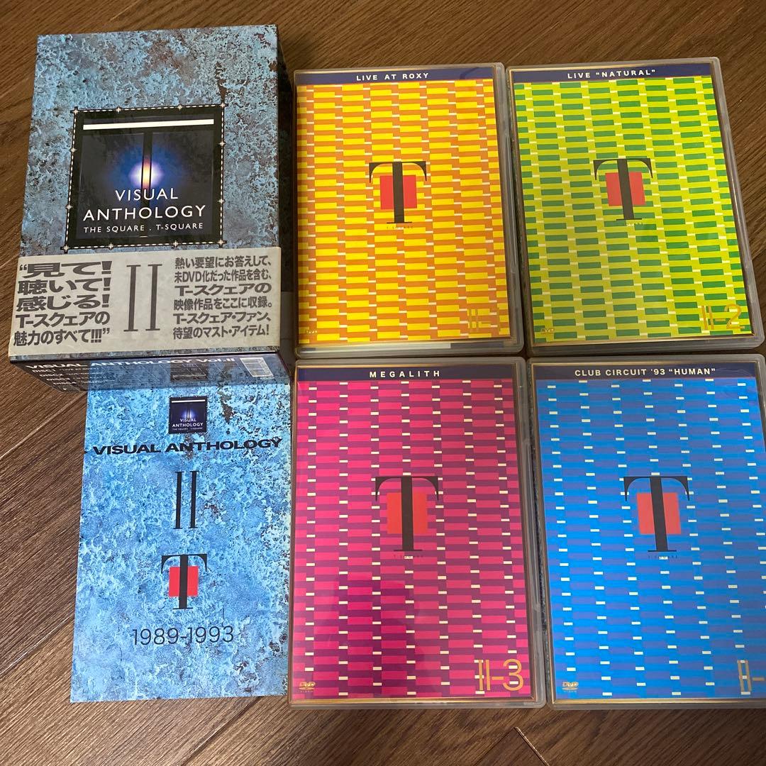T-SQUARE/VISUAL ANTHOLOGY VOL Ⅰ、Ⅱ、Ⅲ
