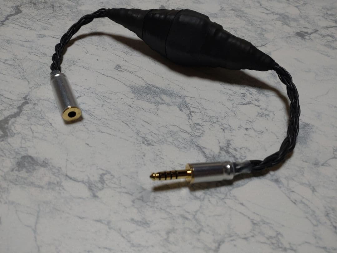 最新作】420段式カタパルト搭載 4.4mmメス-オス 約38cm 黒 8芯 - メルカリ