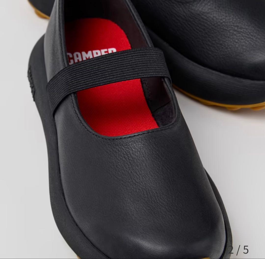 【美品】CAMPER カンペール フラットシューズ 39 25.0cm