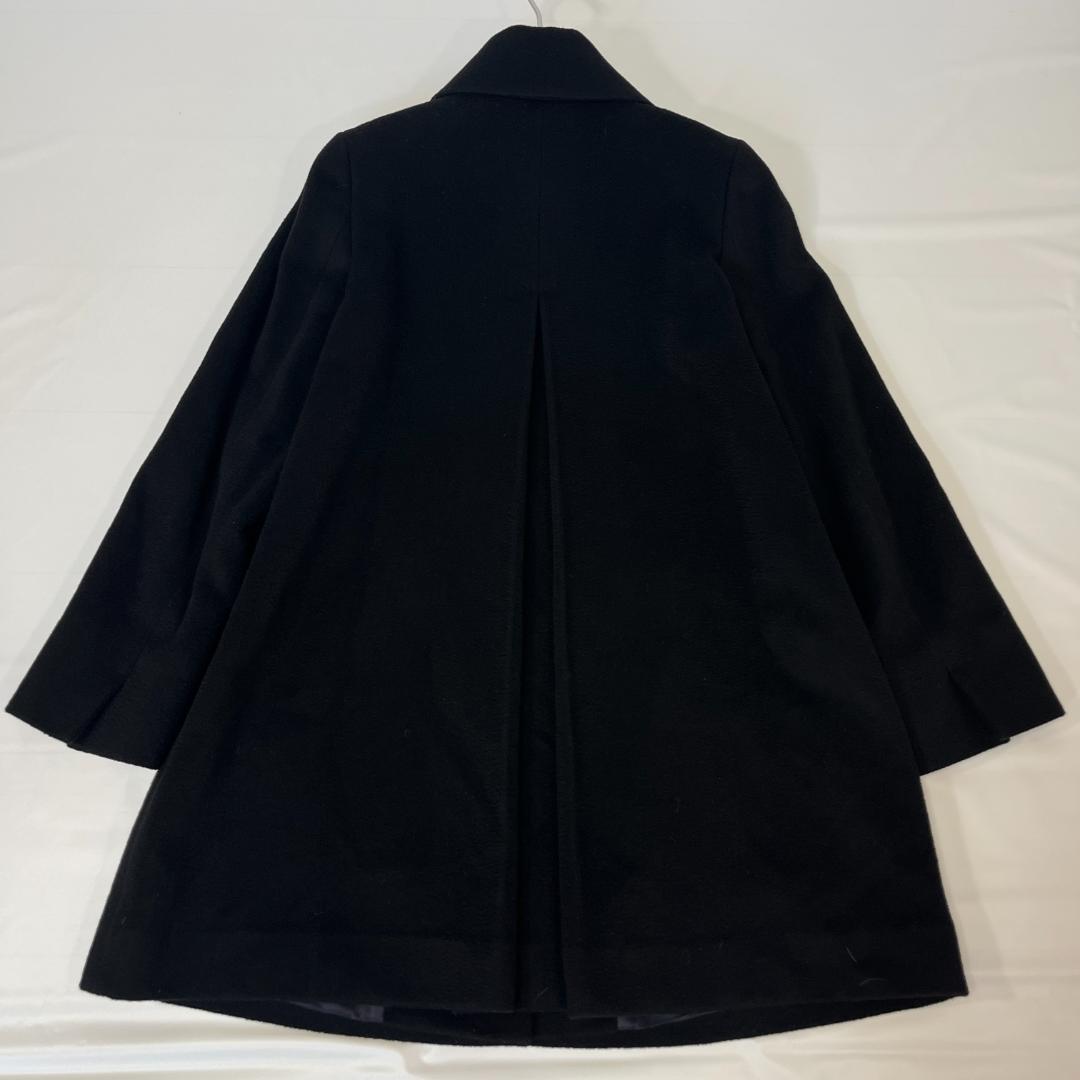 23区 Aライン ウールコート ロロピアーナ 黒 Mサイズ