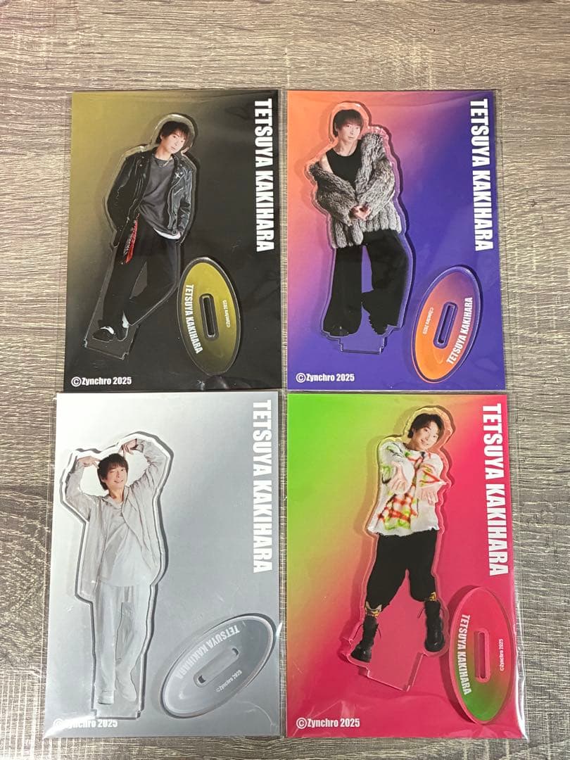 柿原徹也アクリルスタンド セット 数量限定・再販】 柿原徹也アクリルスタンド4種セット2025春 | Zynchro