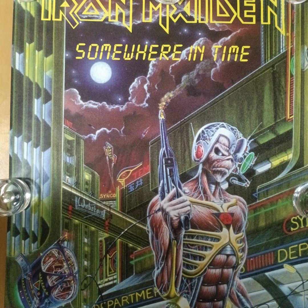 IRON MAIDEN 1986 ポスター Somewhere in Time - メルカリ