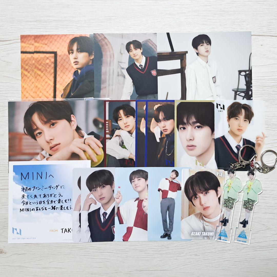 INI 尾崎匠海 日プ トレカ メセカ ファンミ アクキー - メルカリ