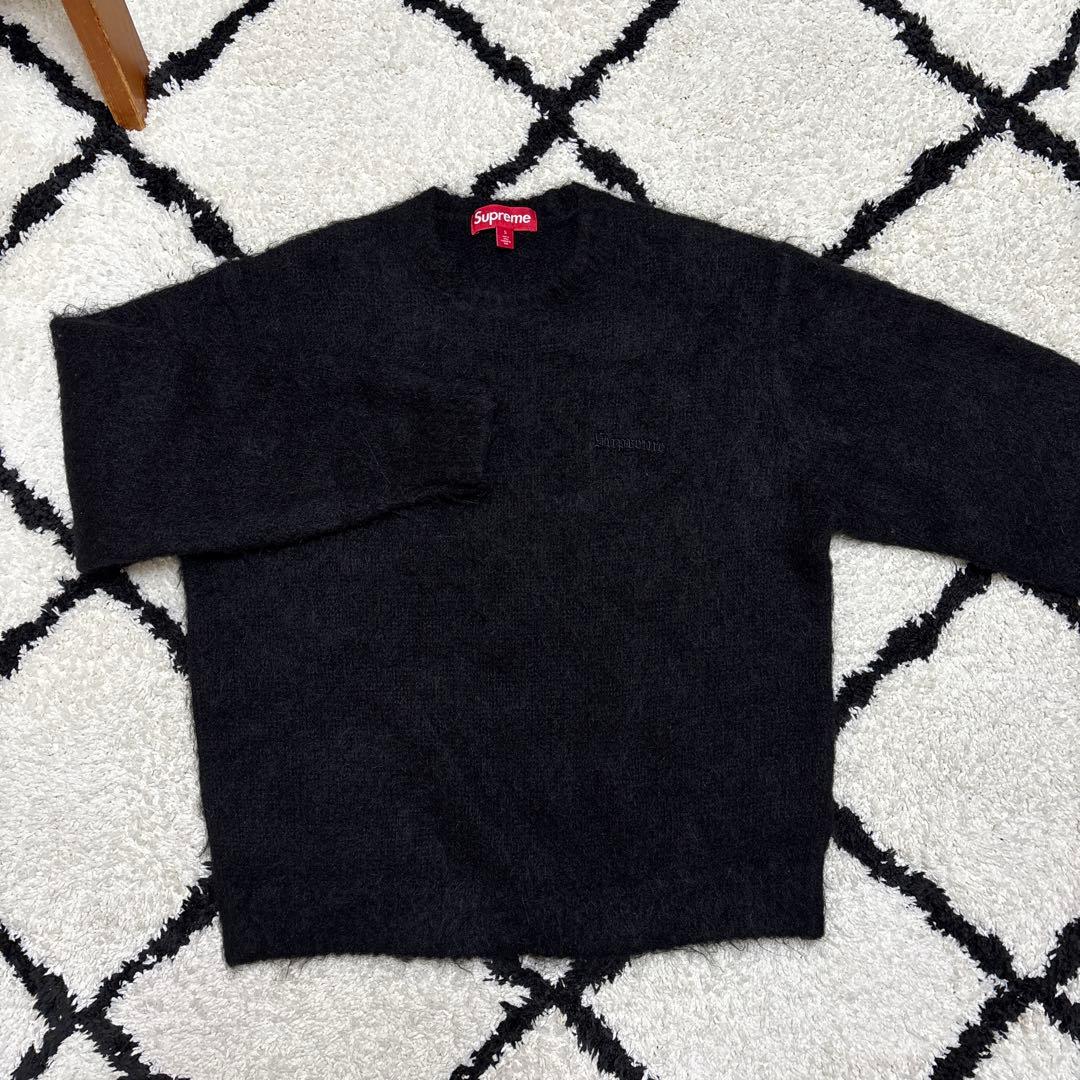 トップス Supreme Brushed Mohair Sweater \"Black\"