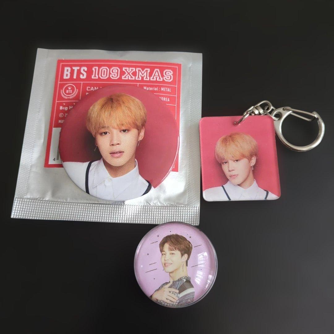 BTS 防弾少年団 Jimin ジミン 公式ラキドロ 缶バッジまとめ売りセット