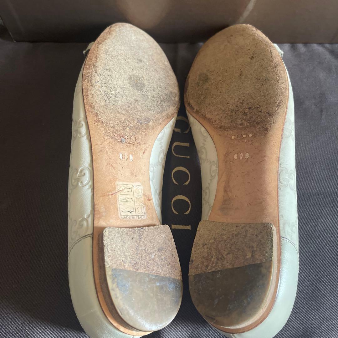 グッチ GUCCIバンブーシューズ38(23.5)