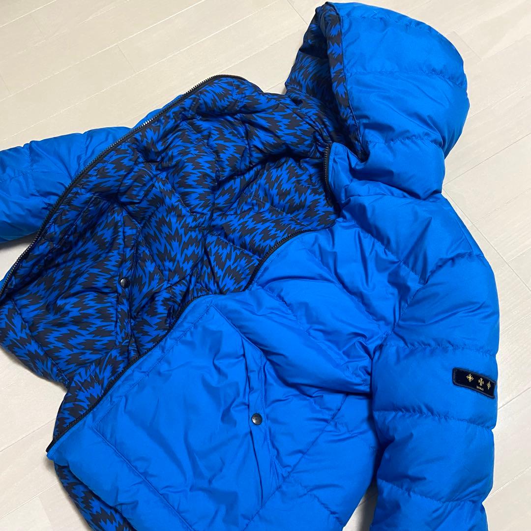 希少★タトラス×イーリーキシモト フラッシュ柄リバーシバルダウンTATRAS 希少☆タトラス×イーリーキシモト フラッシュ柄リバーシバルダウン