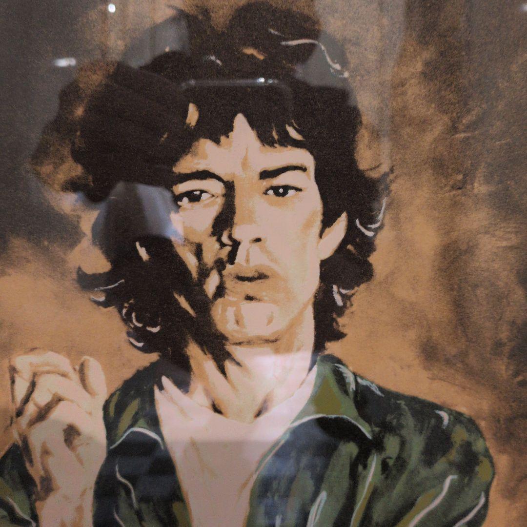 ミックジャガー ローリングストーンズ シルクスクリーン リトグラフ