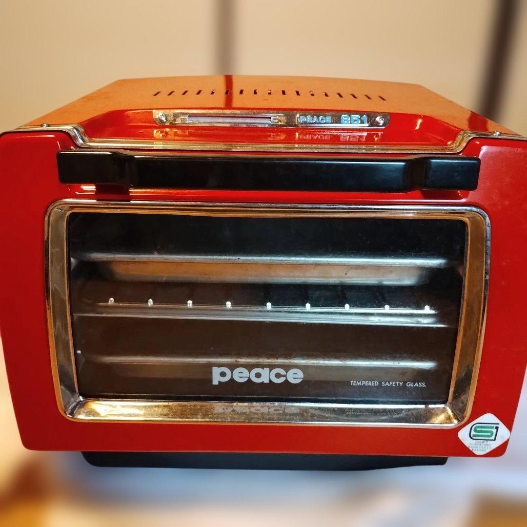 【昭和レトロ】peace天火 851型 赤 2026年最新】天火オーブン ピースオーブンの人気アイテム - メルカリ