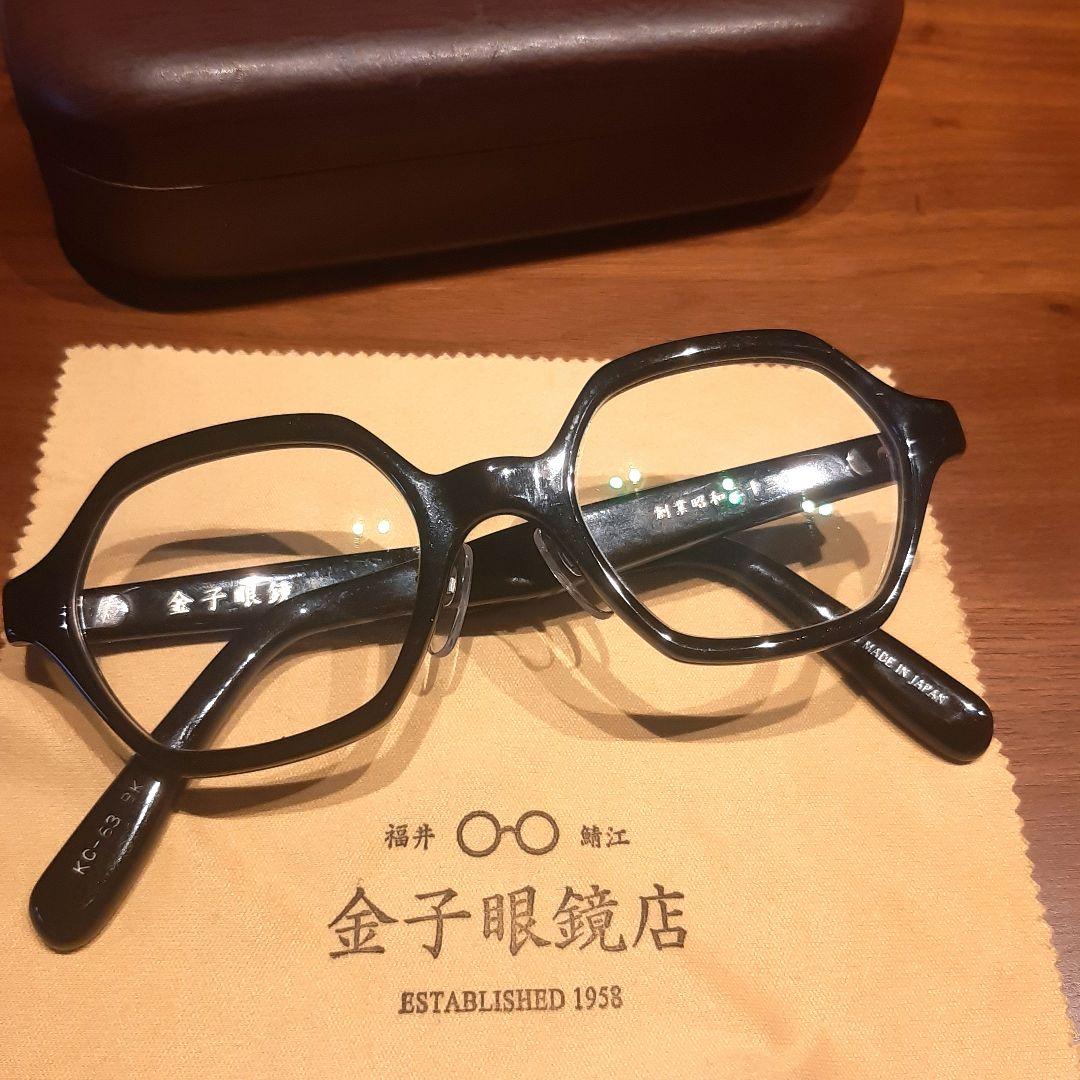 金子眼鏡店 KC-63 BK - メルカリ