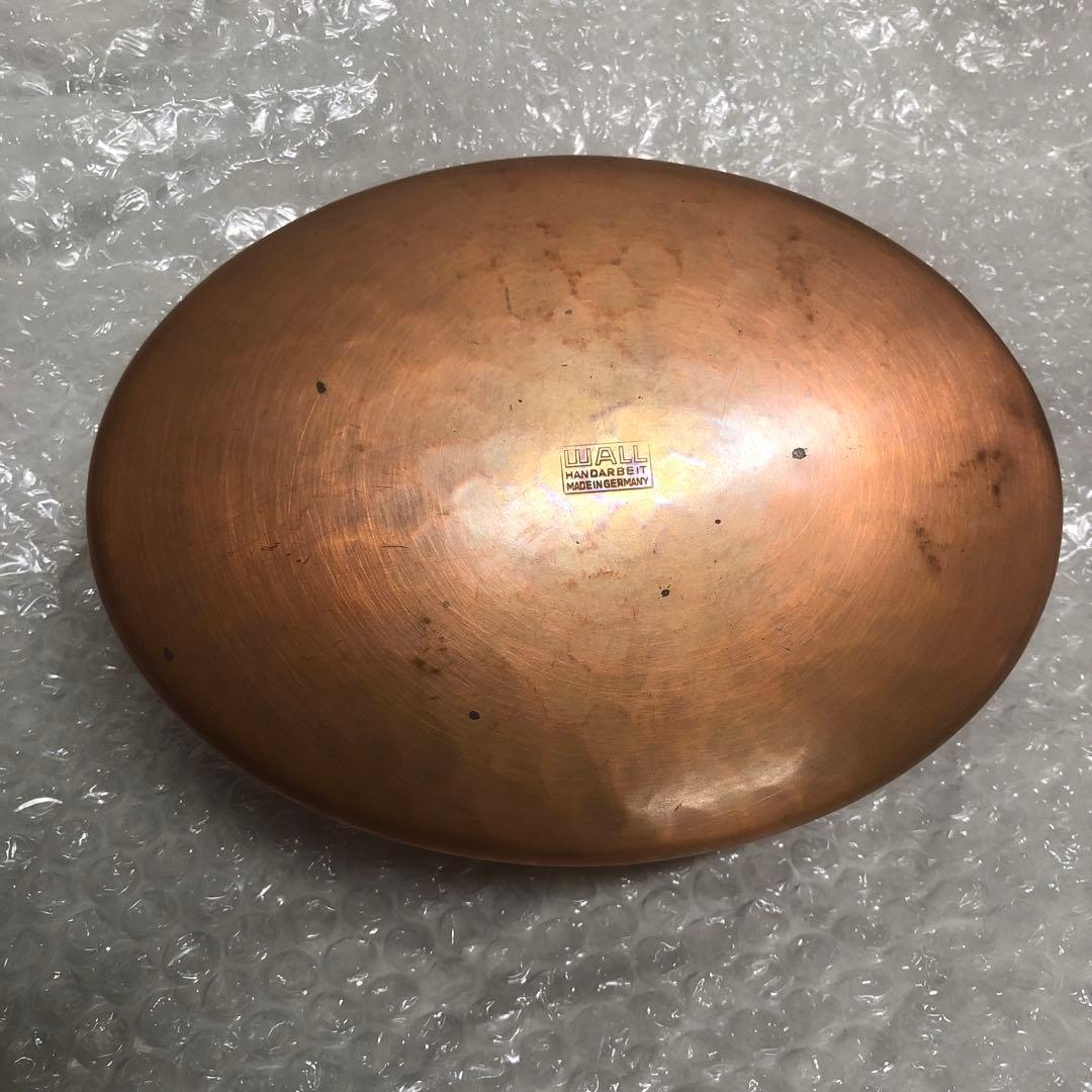 廃盤 希少 ✨ドイツ WALL社 銅製湯たんぽ 本物刻印あり。職人の逸品