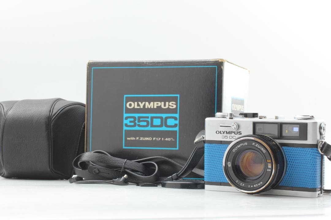 極 美品、ブルー] オリンパス 35 DC 40mm f1.7 #1345 - メルカリ