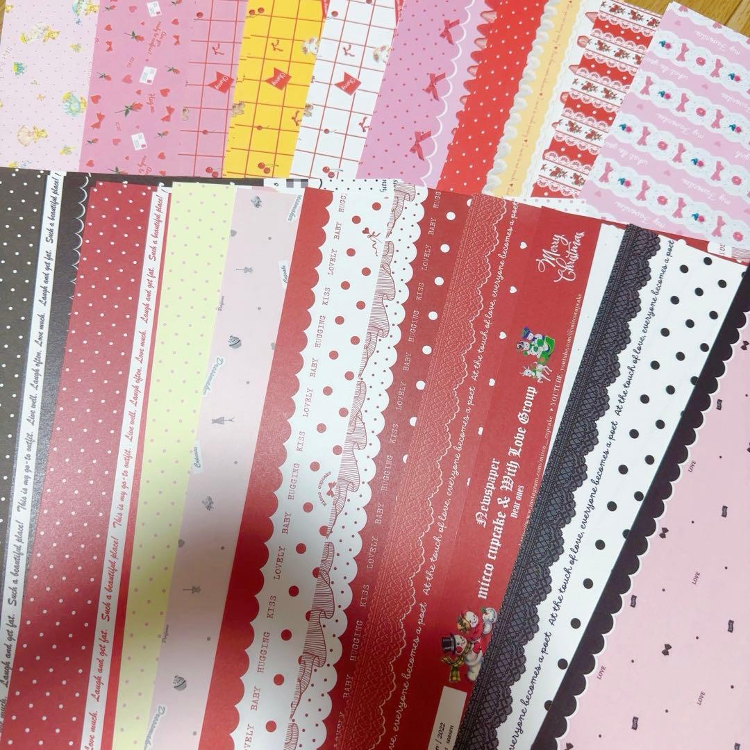 デザインペーパーa4 100種100枚 各1枚 まとめ売り - メルカリ