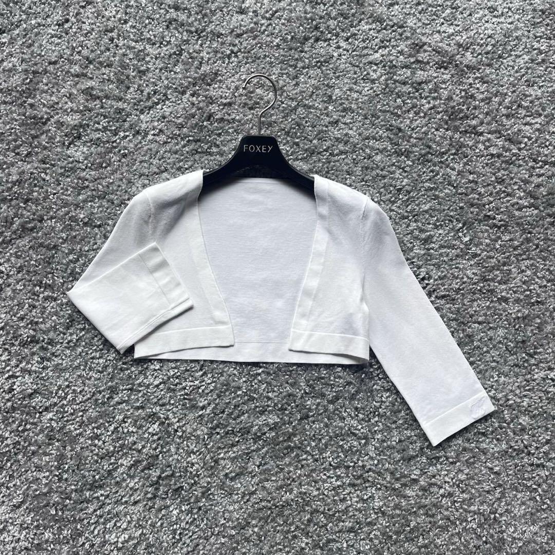 フォクシー 38 ホワイト パーフェクトボレロ - メルカリ