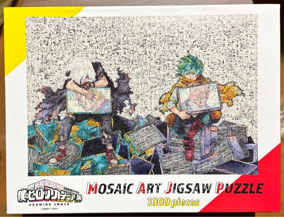 ヒロアカ 展 ジグソーパズル 1000ピース 大阪会場 限定 モザイクアート