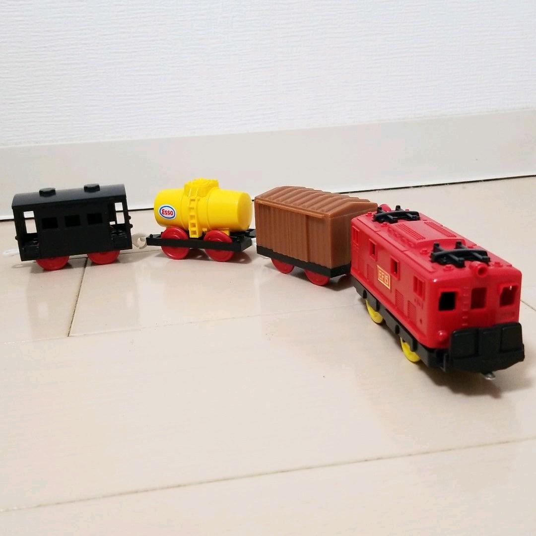 プラレール］電気機関車立体交差セット - メルカリ