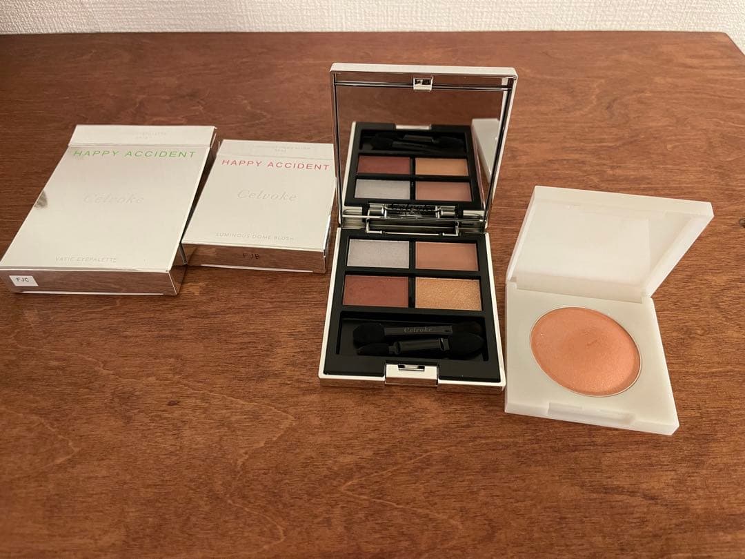 セルヴォーク　アイパレットex18 ルミナスドームex04 ２つセット Celvoke】ルミナスドーム ブラッシュ［EX03,EX04］＜2025 Holiday