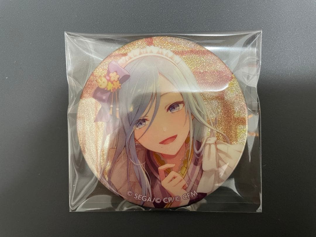 プロセカ 日野森雫 グリッター缶バッジ グリ缶 vol.48C - メルカリ