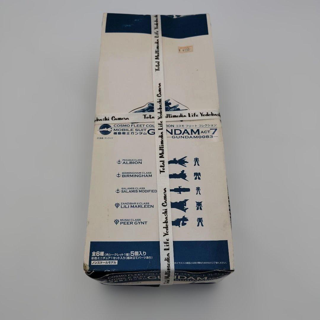 未開封 コスモフリートコレクション GUNDAM ACT7 コスモフリートコレクション 機動戦士ガンダム ACT7 -0083編- BOX