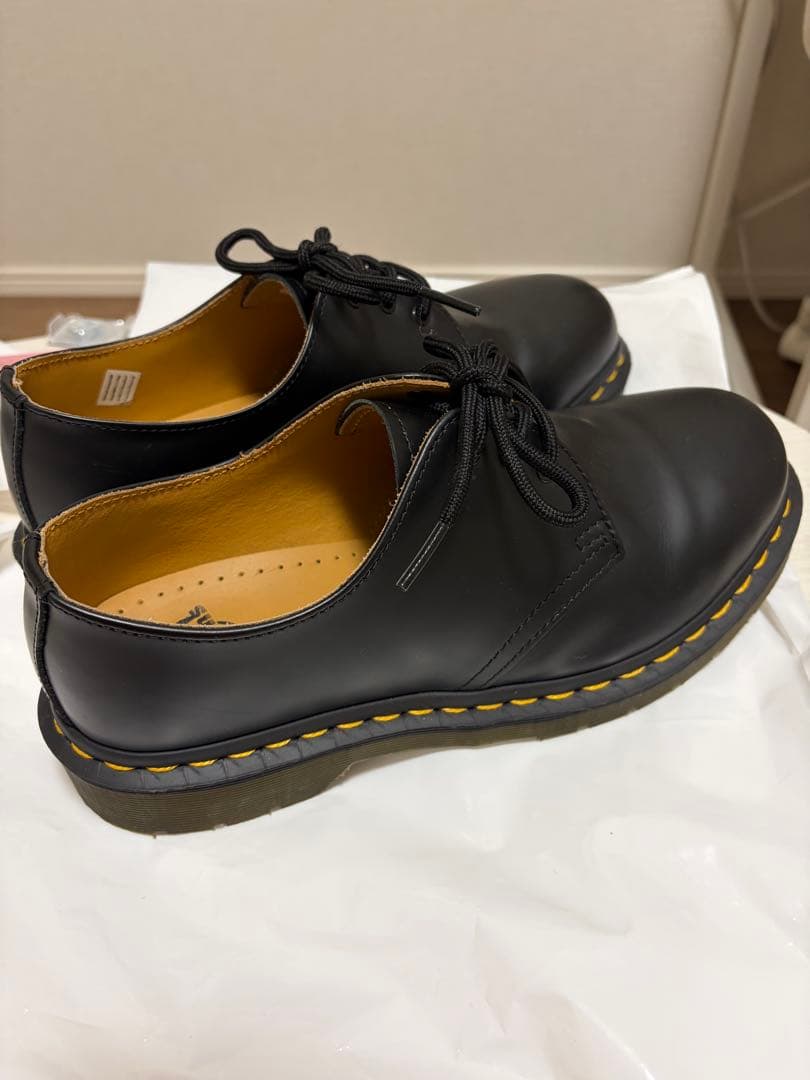 Dr. Martens レザーシューズ Dr Martens☆ZEFFIR 3i☆3ホール☆ブラック系 (Dr.Martens/ドレス