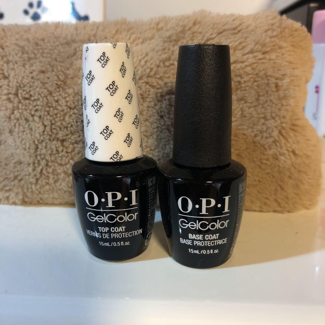 OPI ベース  トップコート　ジェルネイルセット Amazon.co.jp: OPI ベースコート トップコート 2本セット ジェルネイル