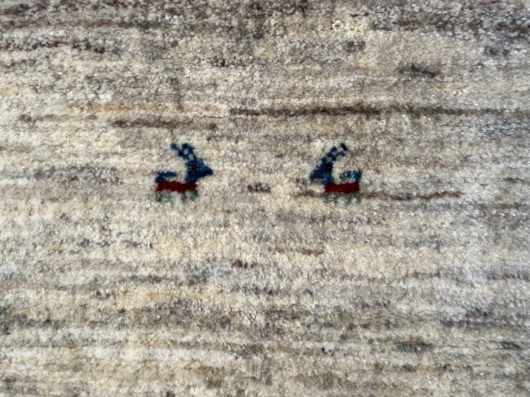 ギャべ⭐︎動物刺繍ラグ 約57cm x 85cm ギャべ⭐︎動物刺繍ラグ 約57cm x 85cm