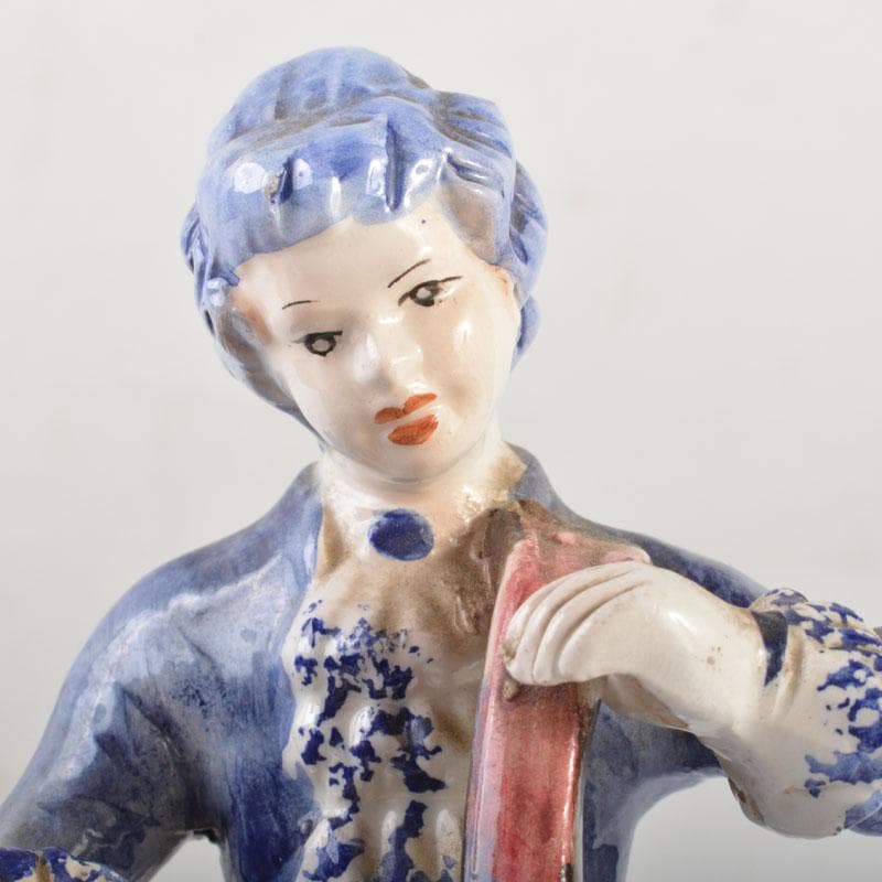 イタリア製 CAPODIMONTE カポディモンテ 陶人形 2点 C 6520A - www