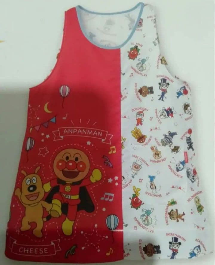 アンパンマン エプロン みんなあつまれ - メルカリ