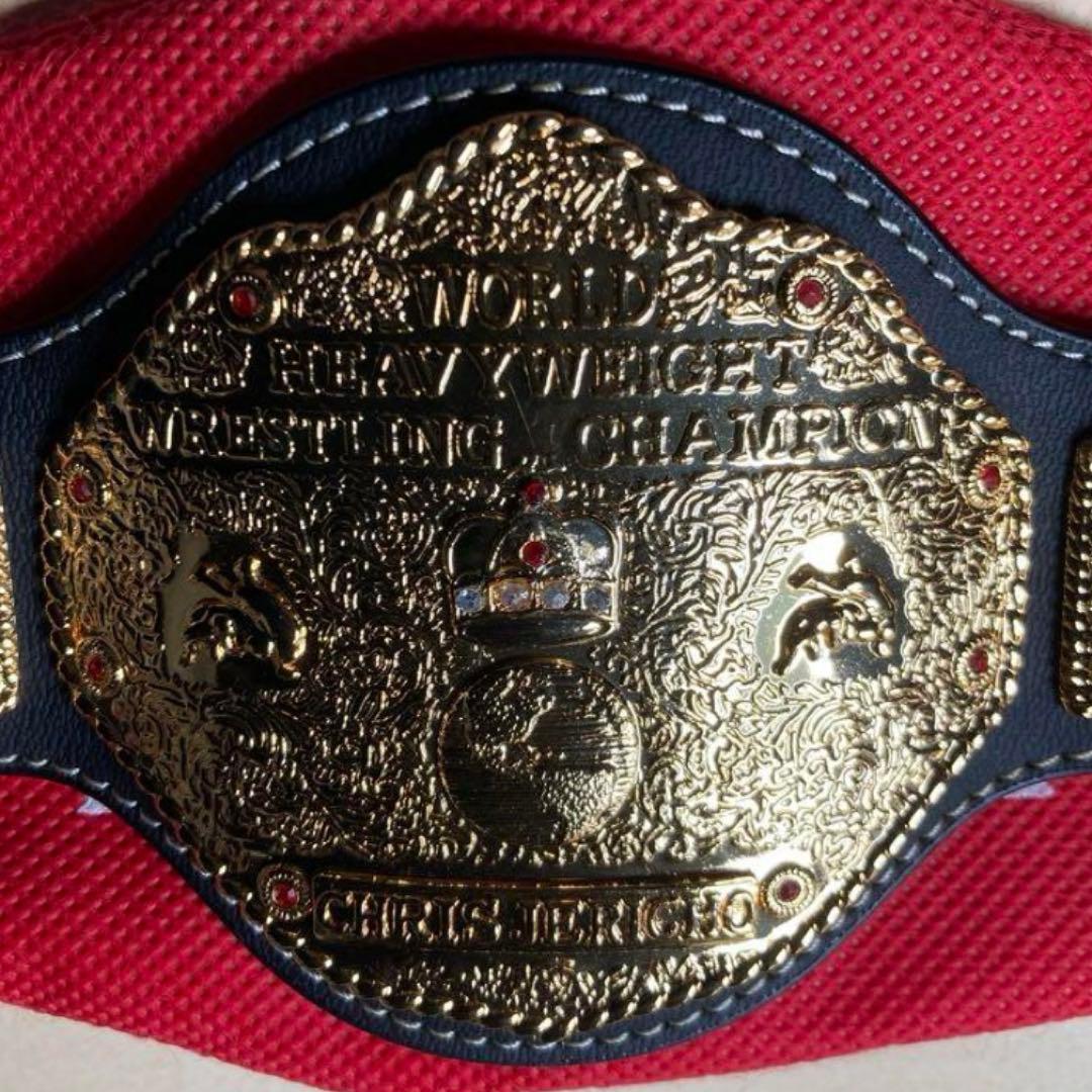 WCW WWE 世界ヘビー級チャンピオンベルト ミニチュアレプリカ ミニベルト