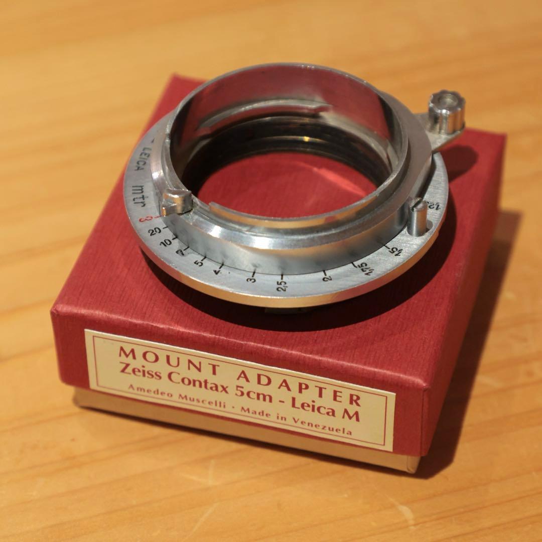 Amedeo マウントアダプター Contax 50mm - Leica M - メルカリ